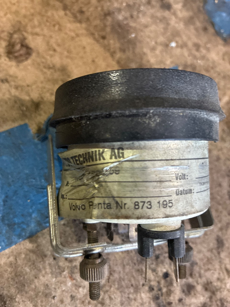 Volvo Penta 873195 Coolant Water Temperature Gauge 40-120°C / 100-250°F - Used
