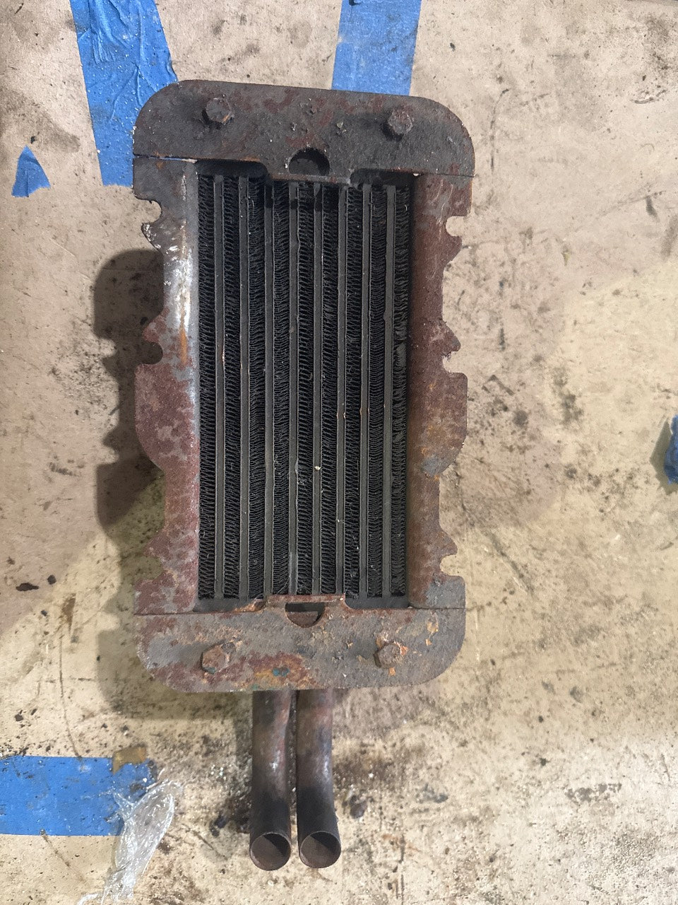 Detroit Diesel Garrett Aftercooler Core Assembly for 6V92 / 8V92 - Used Core