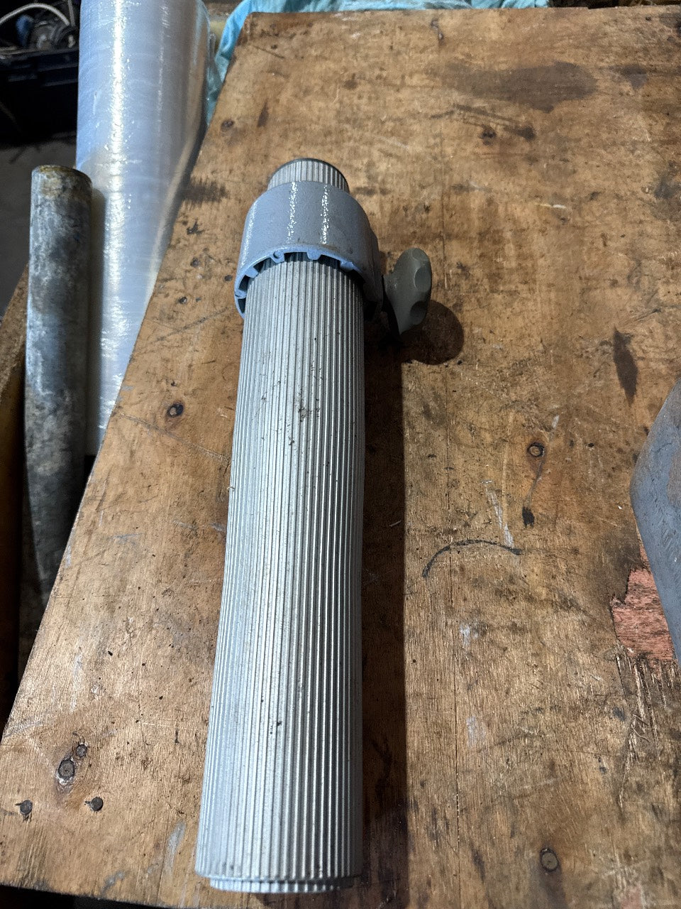 Marine Heat Exchanger Tube Bundle Core Insert with Zinc Anode Port - Used