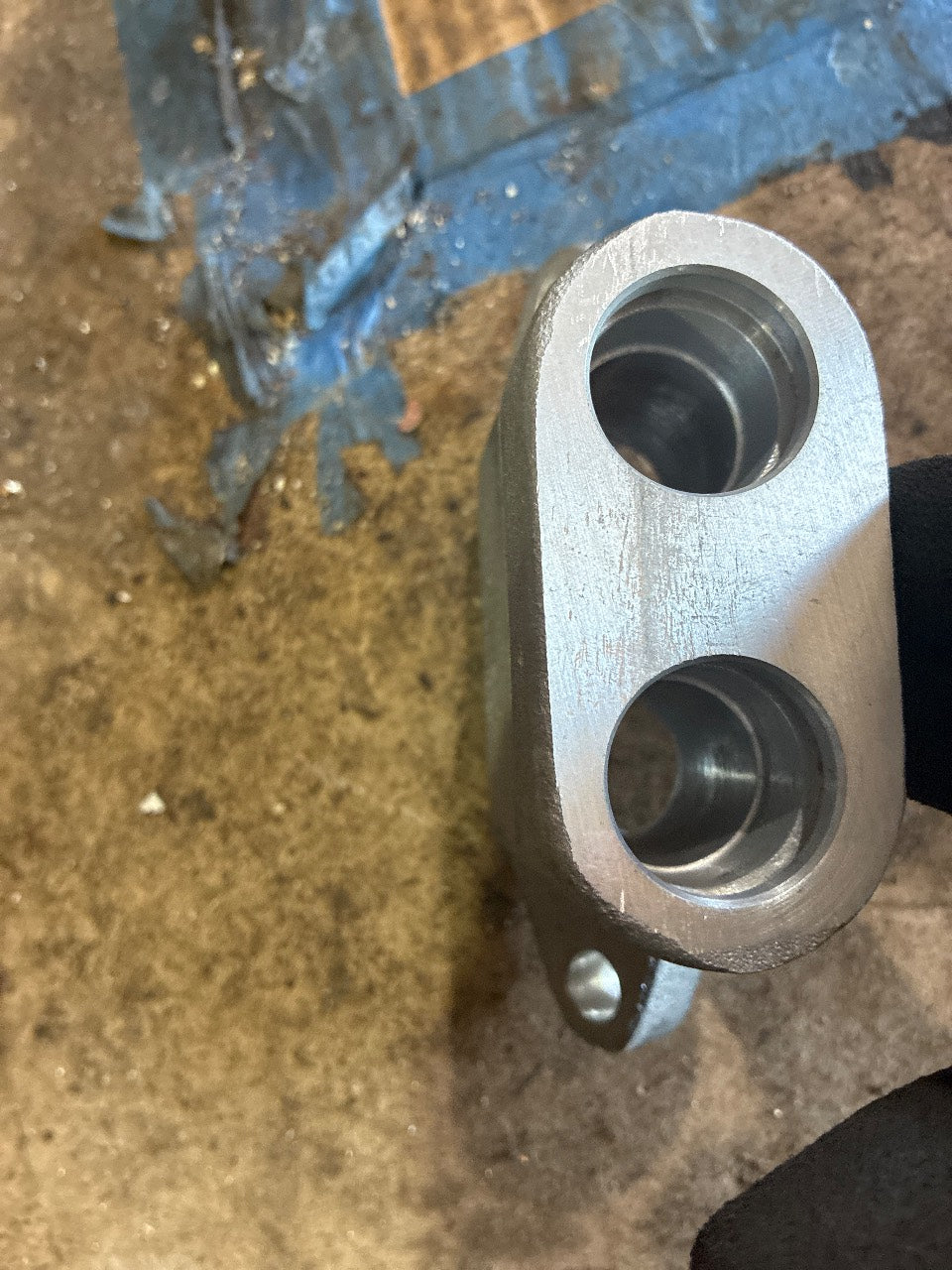 Yanmar R124028A Coolant Passage Adapter Flange - Aftermarket