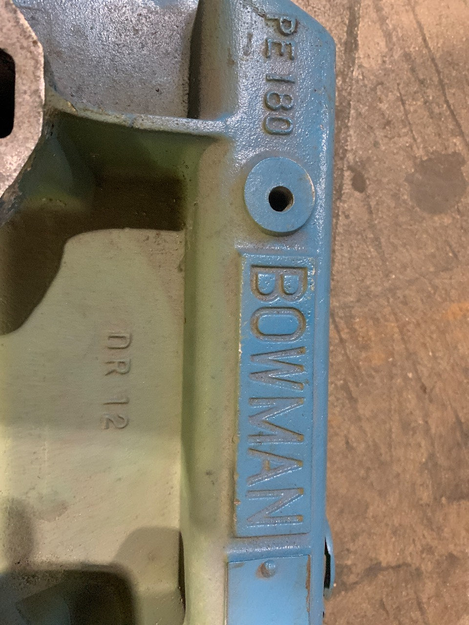 Bowman PE180 Heat Exchanger / Exhaust Manifold for Perkins 4.108 Marine Diesel - Used