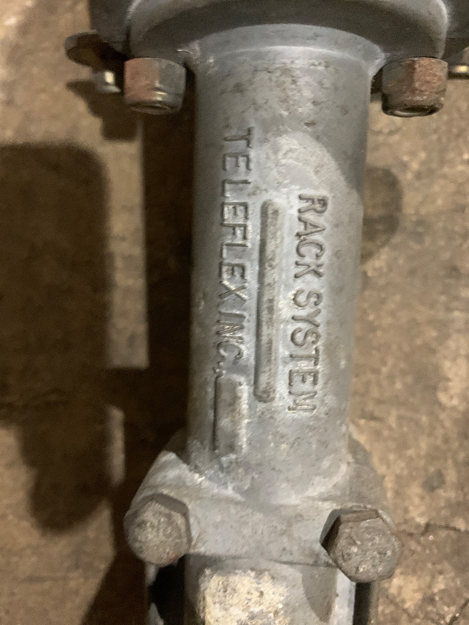 Teleflex Rack & Pinion Tilt Steering Helm with Bellows Boot - Used