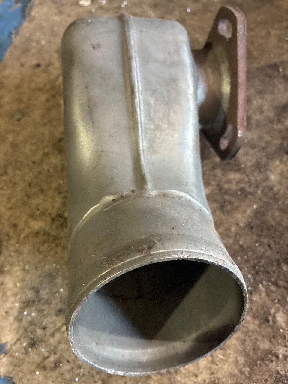 Yanmar Stainless Steel Exhaust Mixing Elbow for 3JH / 4JH Series Marine Diesel - Used