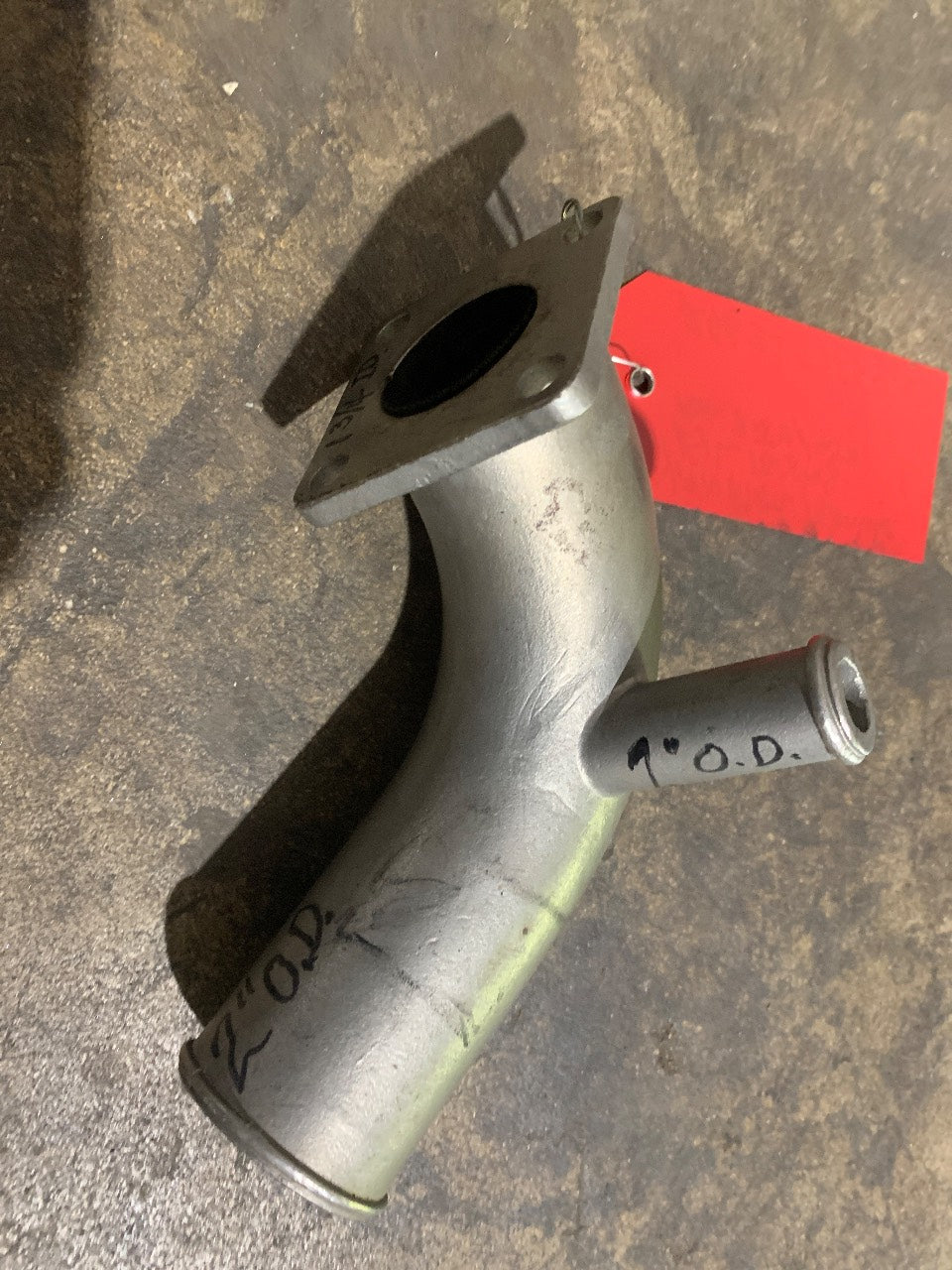 Yanmar Marine Exhaust Mixing Elbow for 3JH / 4JH Engines - Used