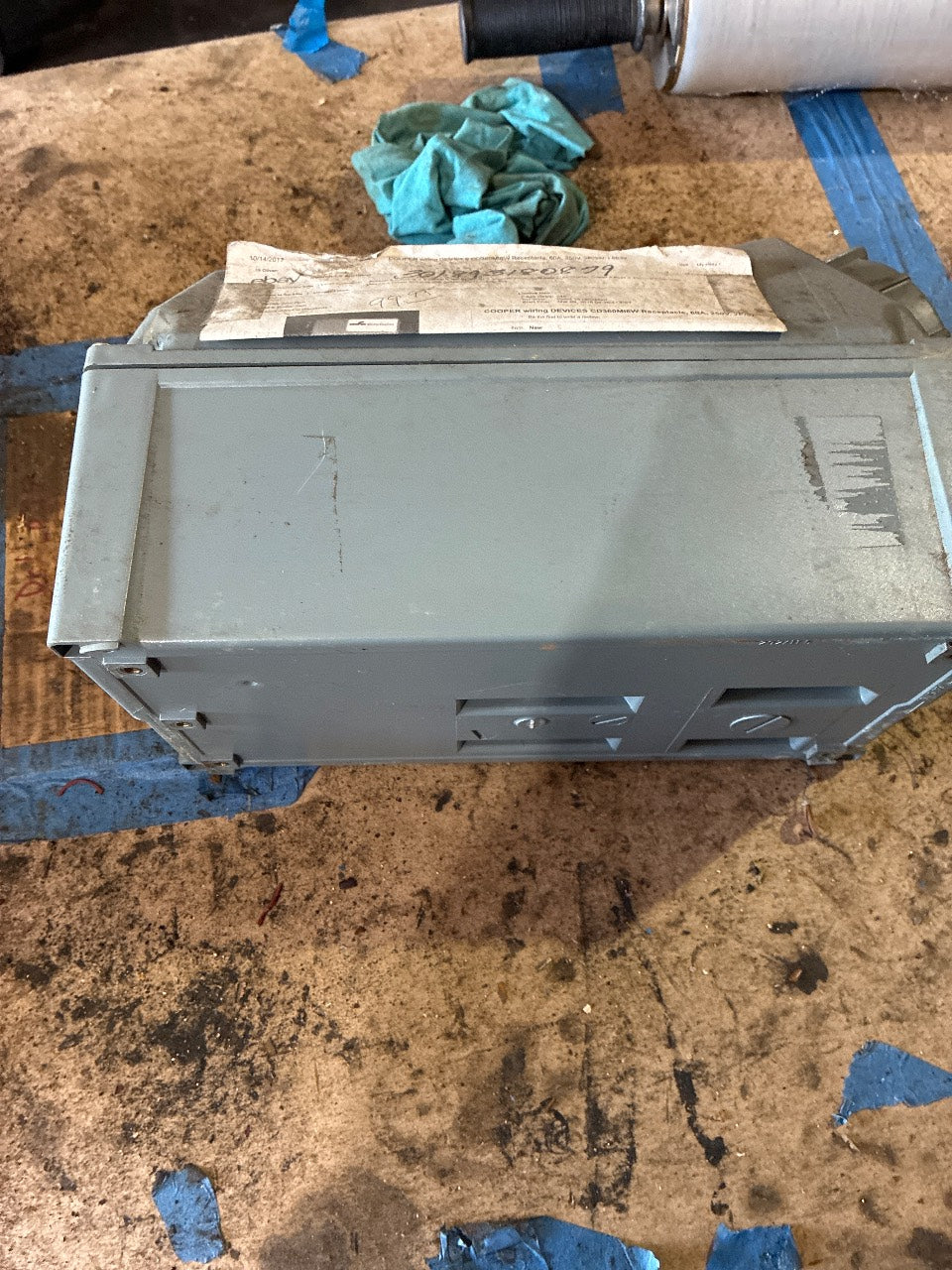 Cooper CD360MI6W Series 309 Interlocked Pin & Sleeve Receptacle 60A 250V 2P3W - Used