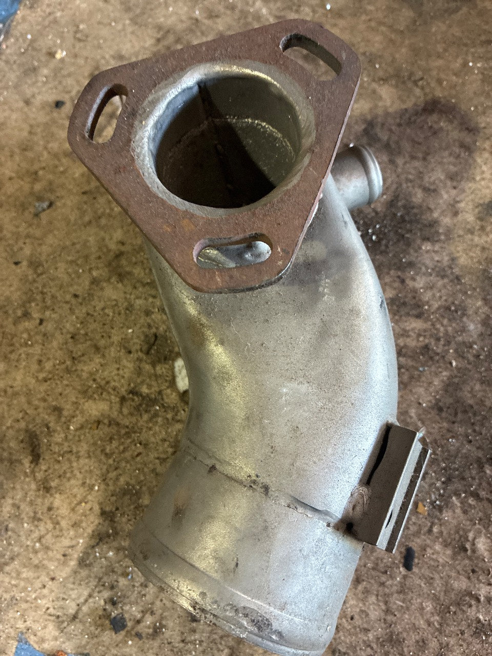 Yanmar Stainless Steel Exhaust Mixing Elbow for 3JH / 4JH Series Marine Diesel - Used