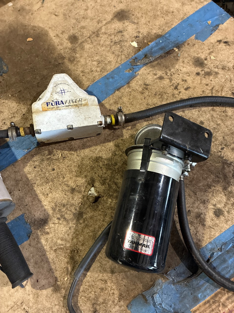 Purafiner Diesel Decontamination Unit with Yanmar Secondary Fuel Filter Assembly - Used