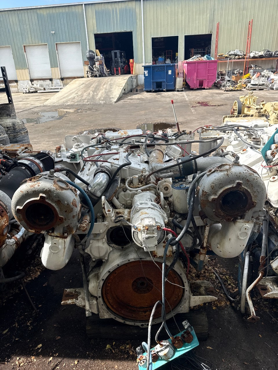 Detroit Diesel 8V92 Marine Diesel Engine - Used Take-Off / Core