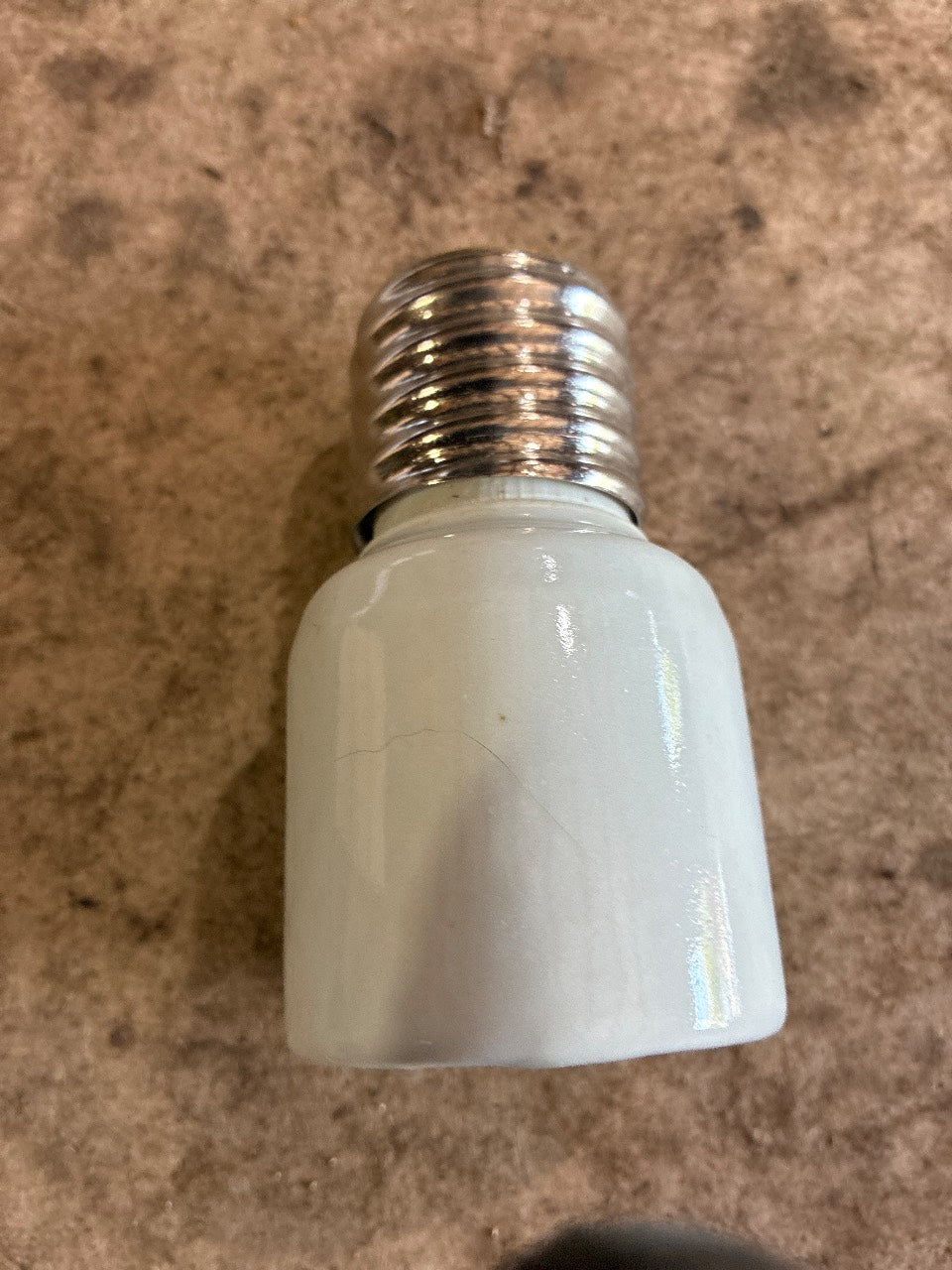Mogul Base E39 to E39 Porcelain Socket Extender Adapter - Used