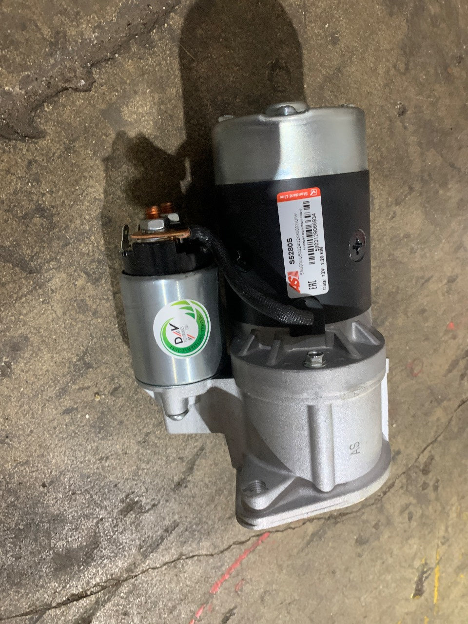 AS-PL S5280S 12V 1.2kW Starter Motor - New