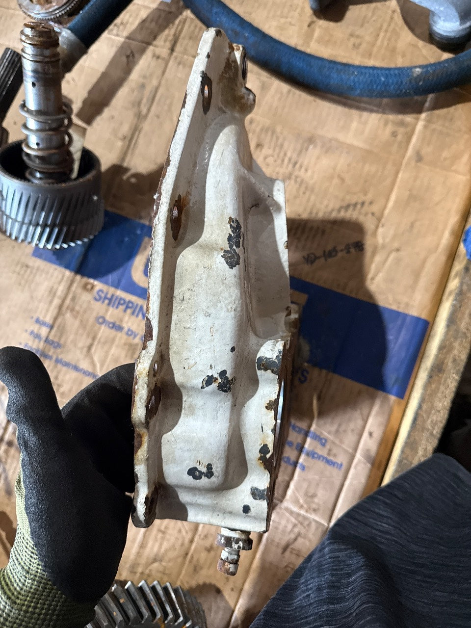 Twin Disc 9996B Rear Cover Housing for MG502 Marine Transmission - Used