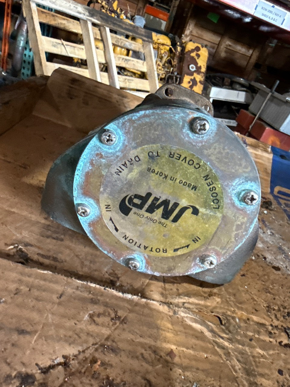 JMP Detroit Diesel 8V71/8V92 Gear-Driven Raw Water Sea Pump - Used