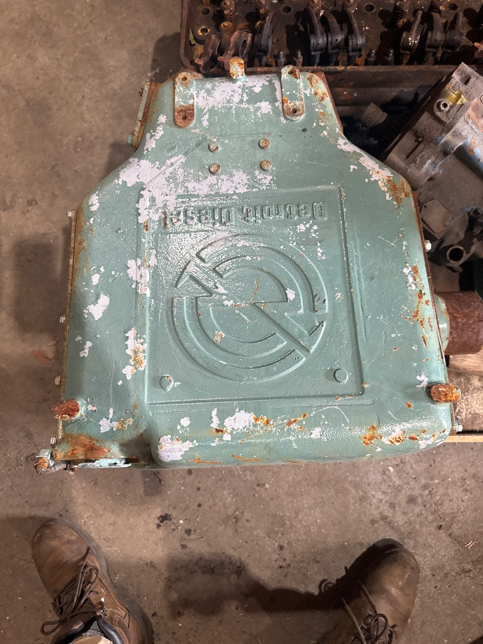 Detroit Diesel Marine Heat Exchanger Expansion Tank for 12V-71 - Used