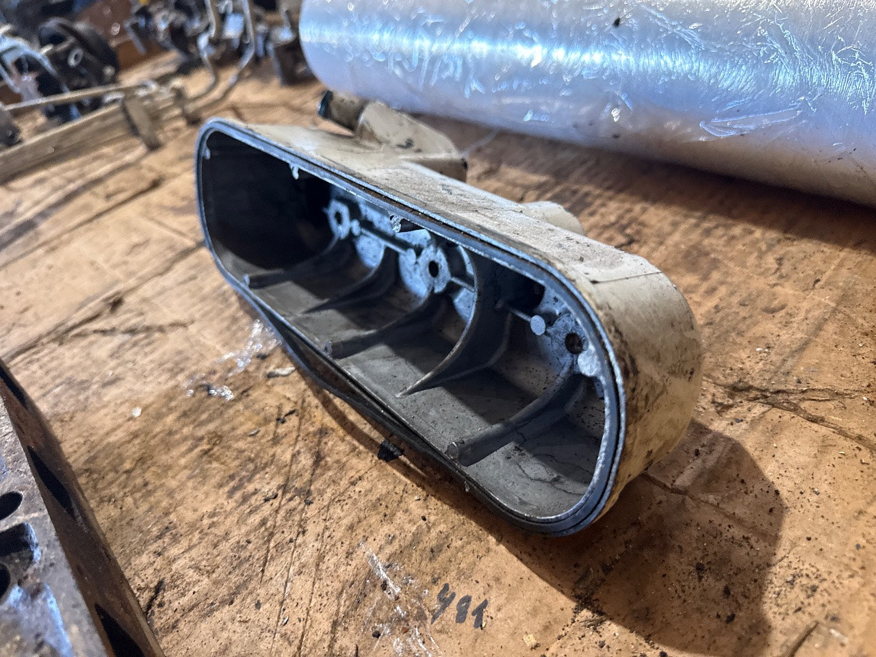 Kubota Valve / Rocker Cover with Oil Fill Cap and Breather - Used