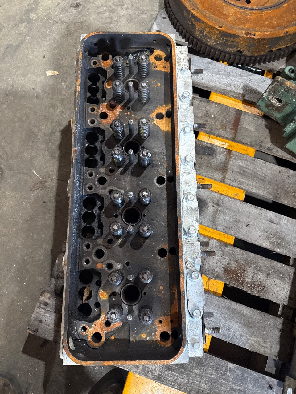 Volvo Penta Inline-6 Diesel Cylinder Head - Used / Core