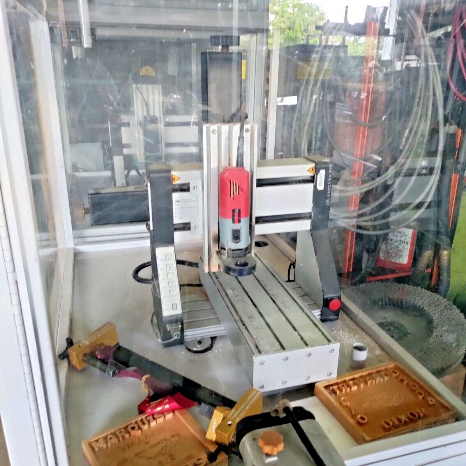 TECHNO ISEL DA VINCI CNC ROUTER / MILL with ENCLOSURE TURN - KEY SET UP