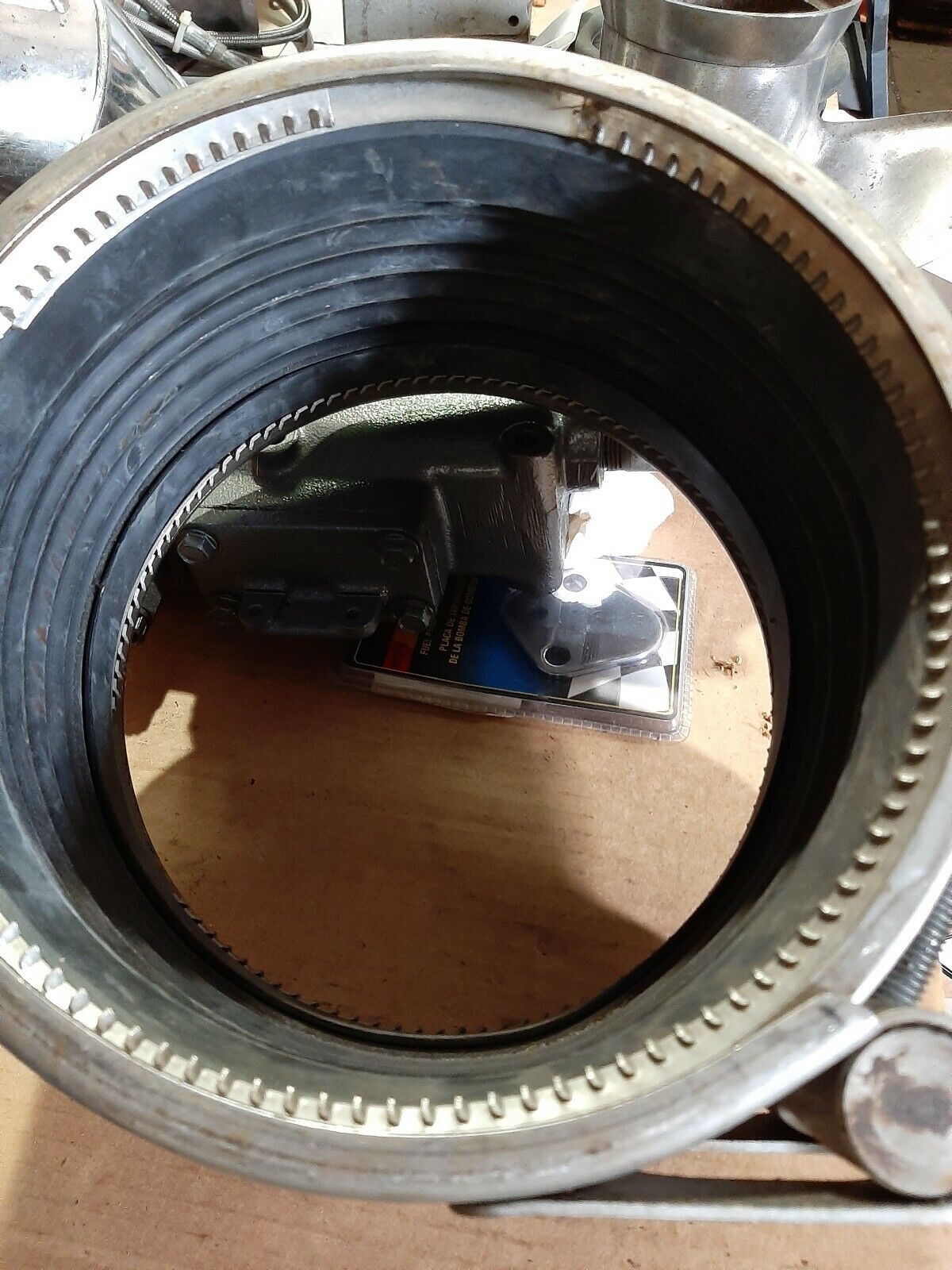 PIPE COUPLING 9 " MODEL CGRIP SIZE 200A ( OD 219.1MM ) SEAL EPDM MATERIAL AIS