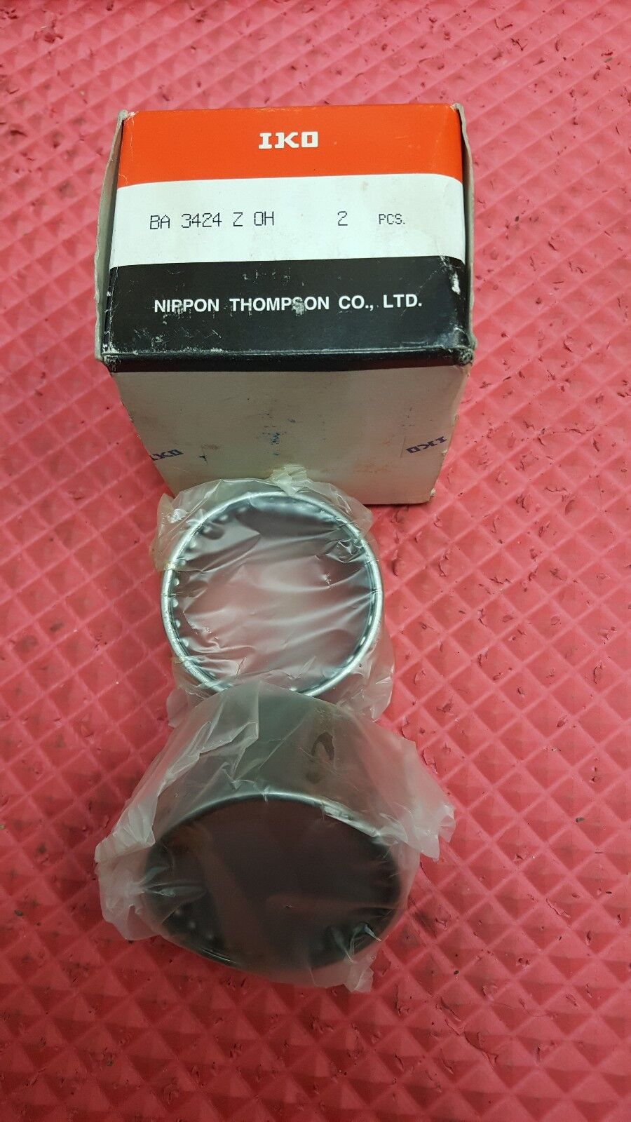 IKO BEARING BA 3424 Z 0H " NEW " IN BOX ( 2 BEARINGS )