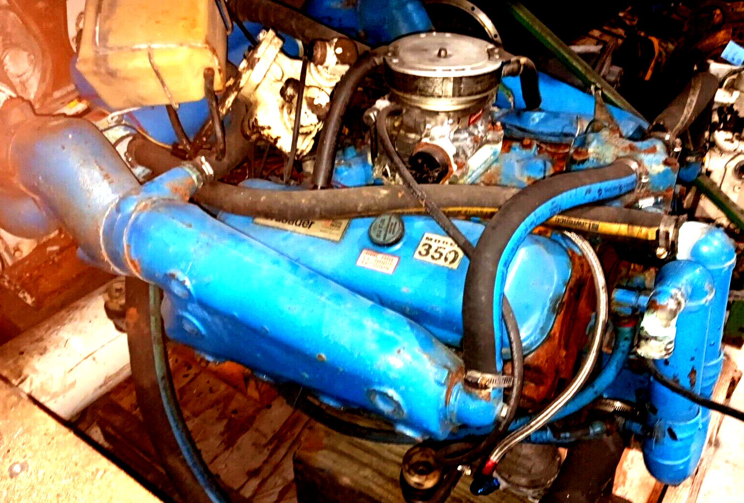 Crusader 454 7.4 L, 350 HP, LH ROTATION INBOARD BOB-TAIL GASOLINE ENGINE