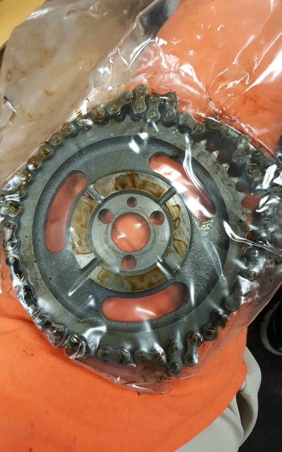 Original OEM GM TIMING GEAR and CHAIN #3735412 NEW/OLD STOCK