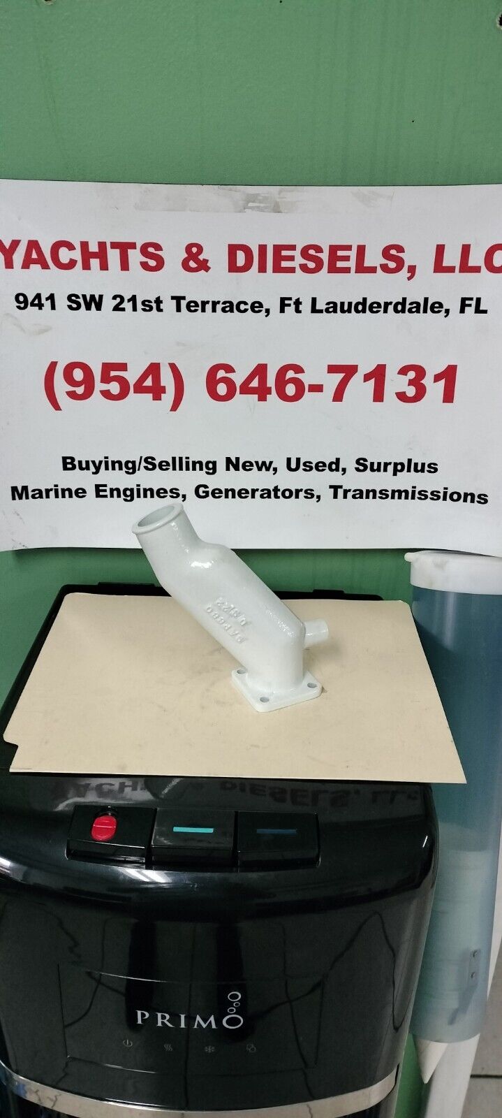 Northern Lights M643 Wet Exhaust Elbow NL -135616570 NEW w/ FREE SHIPPING