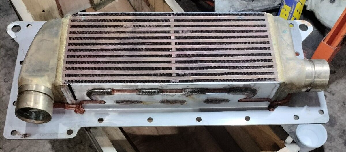 # 315-8339 / # 241-2850, C-9 MARINE AFTERCOOLER,  USED / PRESSURE TESTED