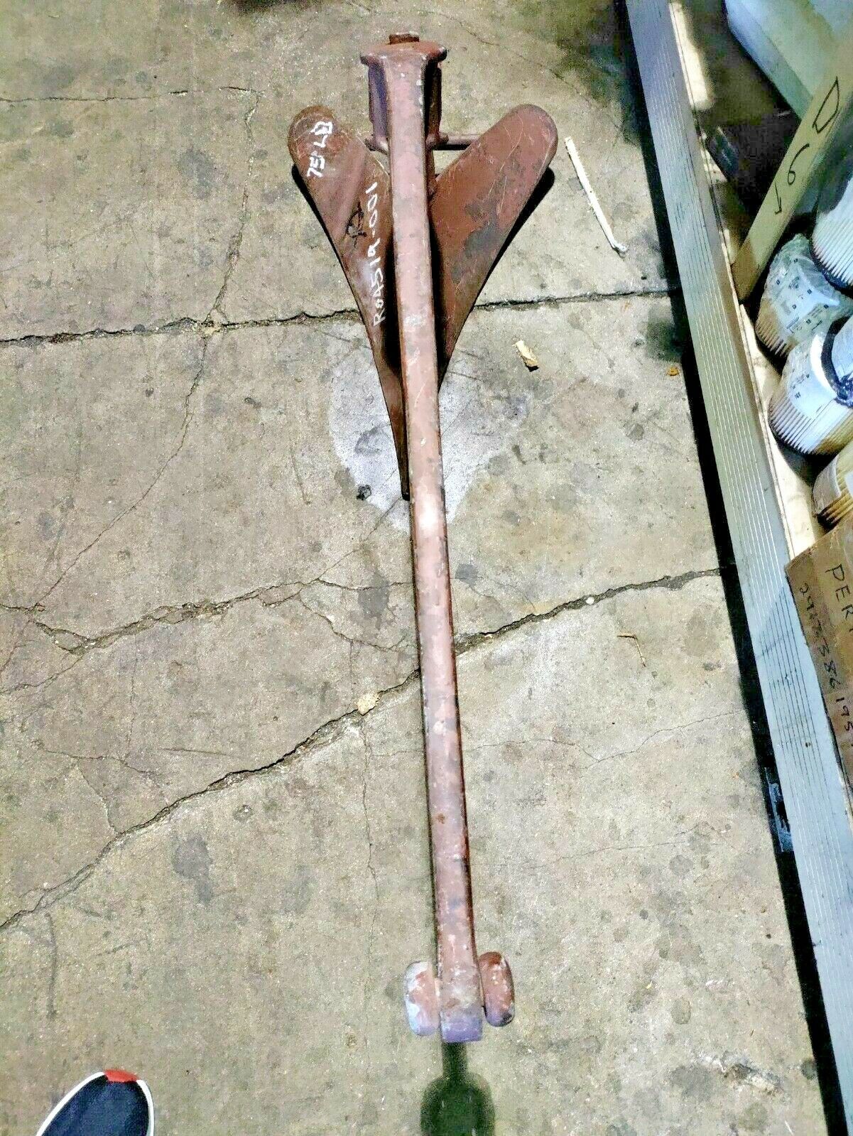 CQR PLOW ANCHOR 75 LBS. MADE IN SCOTLAND.. USED IN GREAT CONDITION