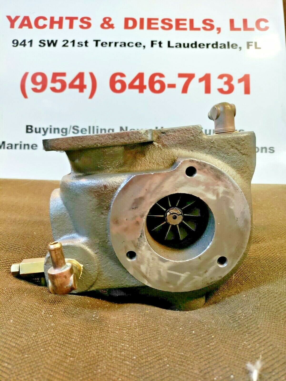 IHI ORIGINAL OEM TURBO .. IHI MYCY 0104 RHB505 044A PART # 129672-18001 REBUILT