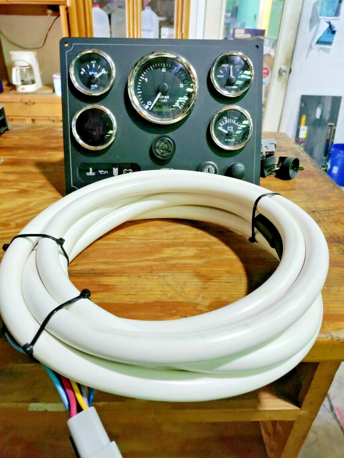 CUMMINS CONTROL PANELS .... CUSTOM MADE W/ GAUGES & WIRING HARNESS ...  NEW