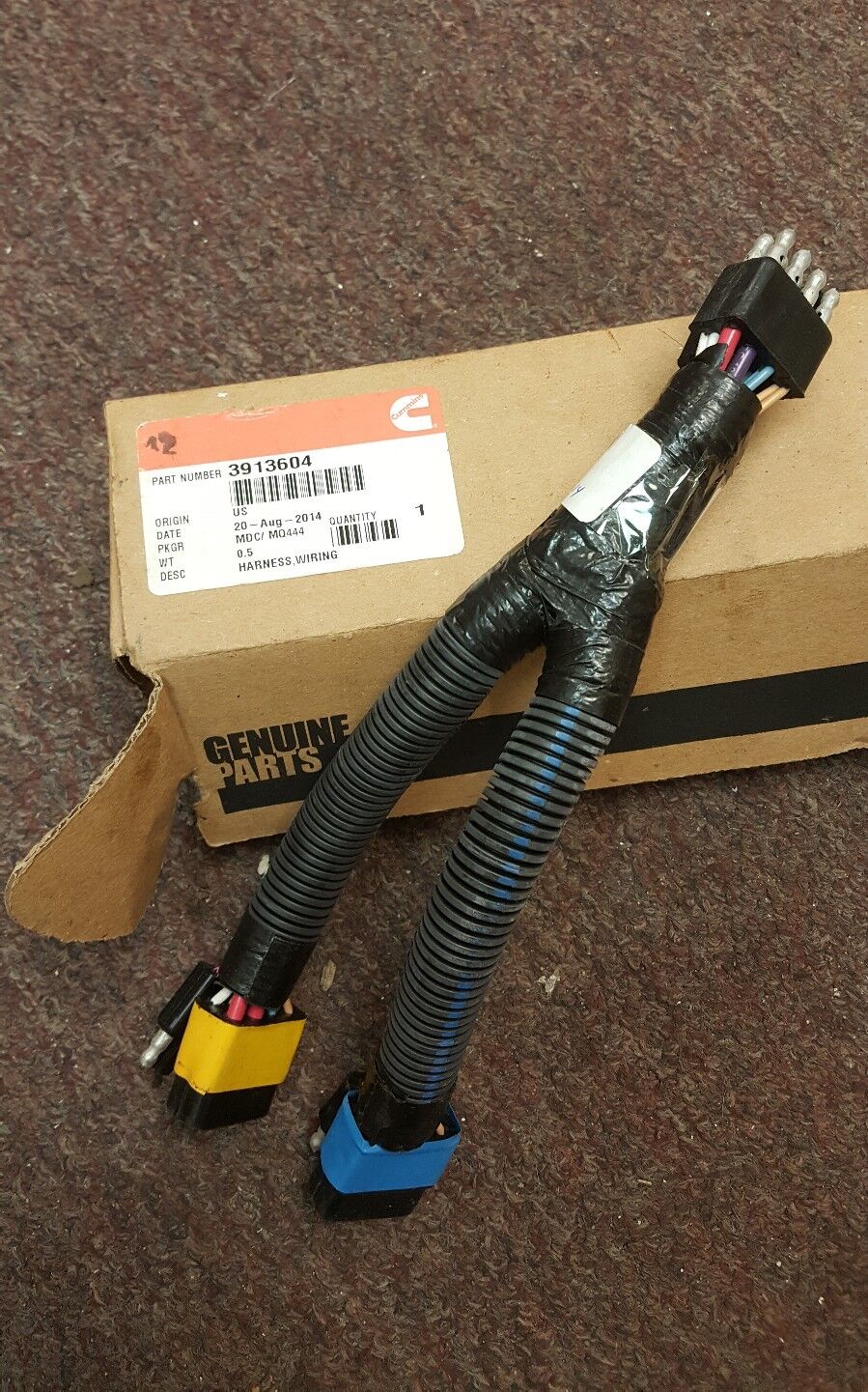 CUMMINS WIRING HARNESS #3913604 NEW OEM PART SEE PHOTOS