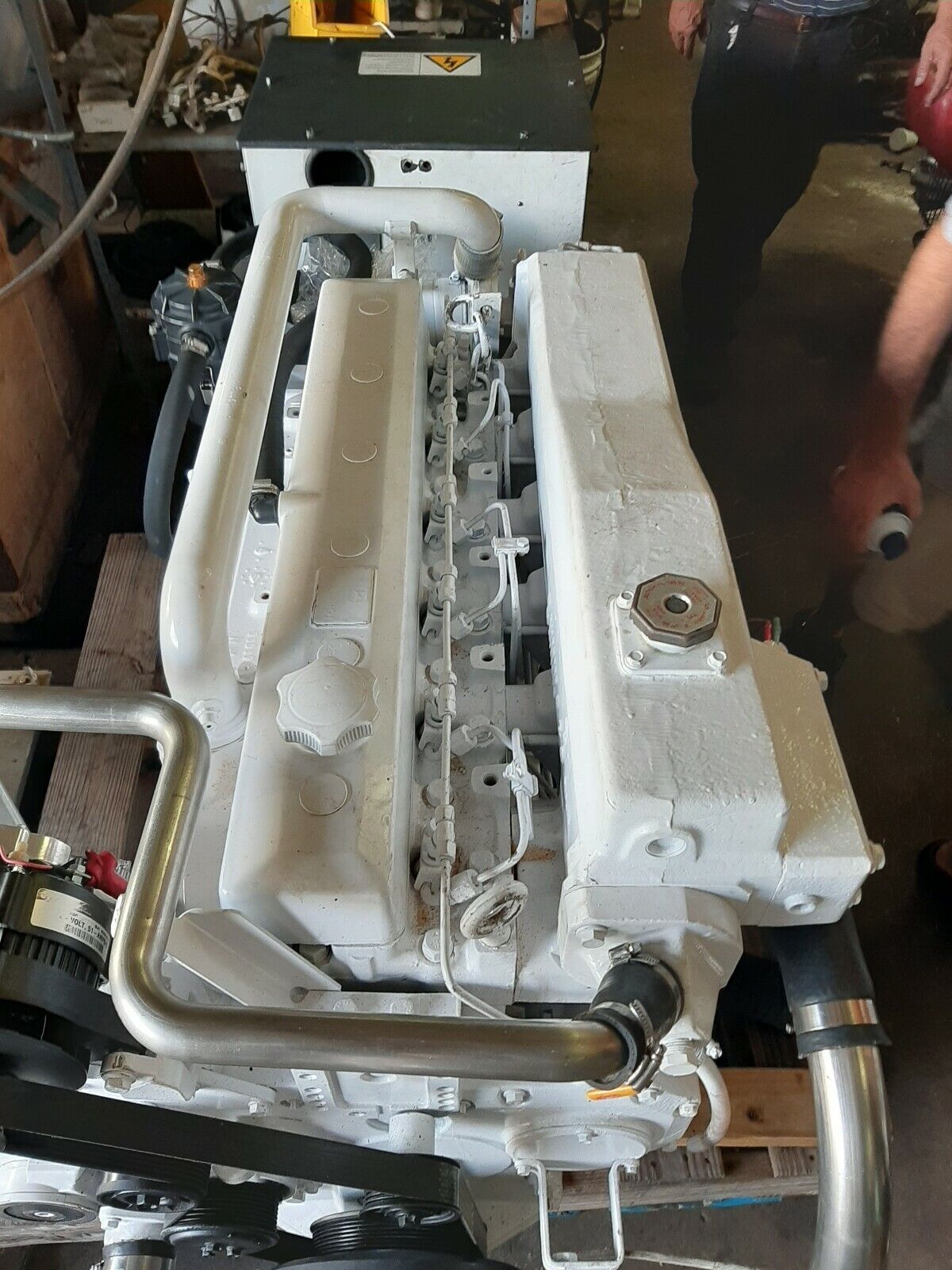 JOHN DEERE POWERED (6068T) 100KW MARINE GENERATOR ZERO HOUR REBUILD