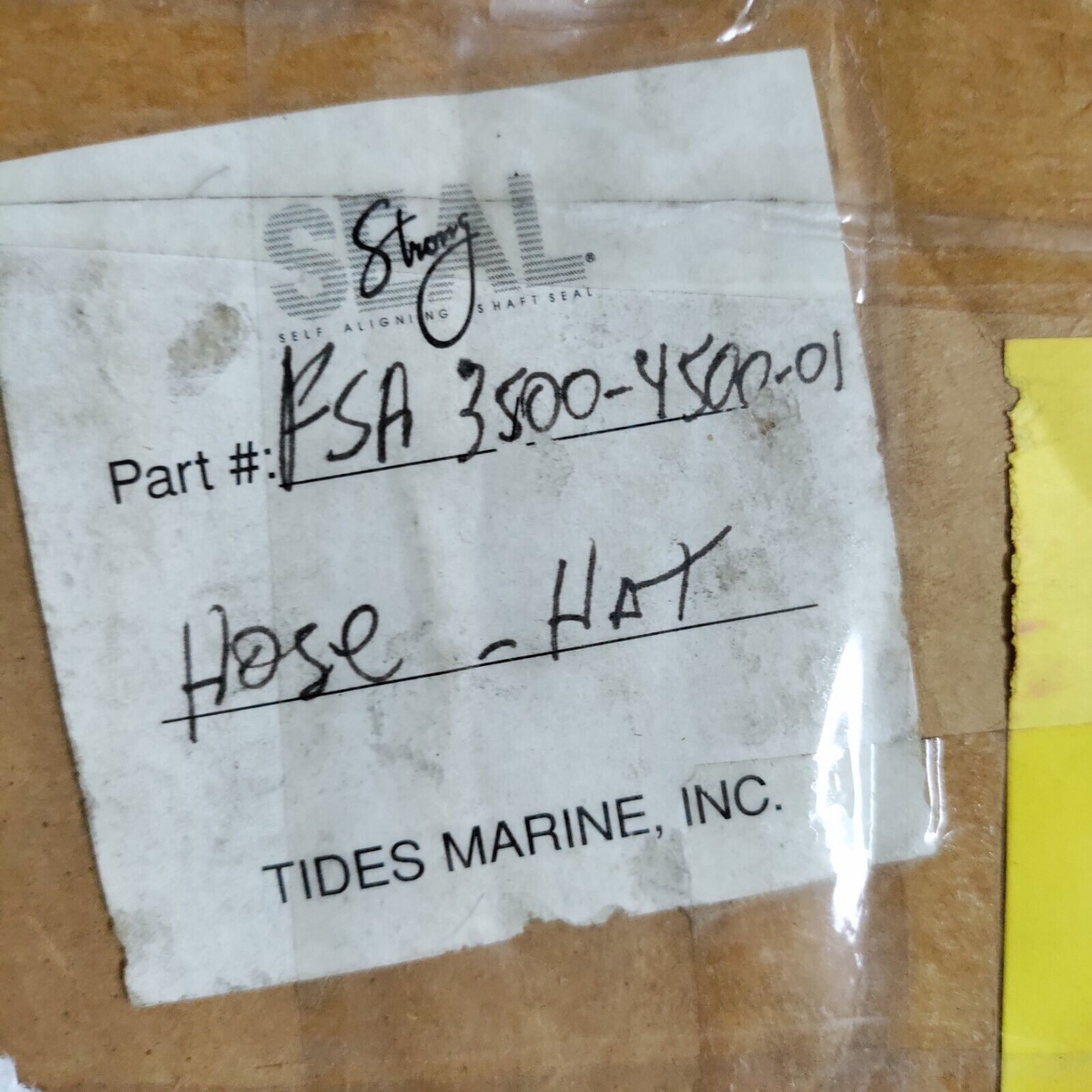 LOT of ( 2 ) NEW TIDES MARINE HS3500-4000, 3 1/2 INCH SURSEAL DRIP-LESS SHAFT SE