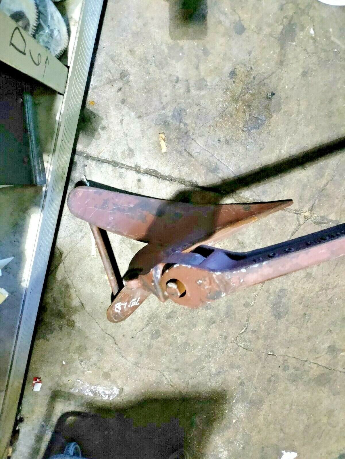 CQR PLOW ANCHOR 75 LBS. MADE IN SCOTLAND.. USED IN GREAT CONDITION