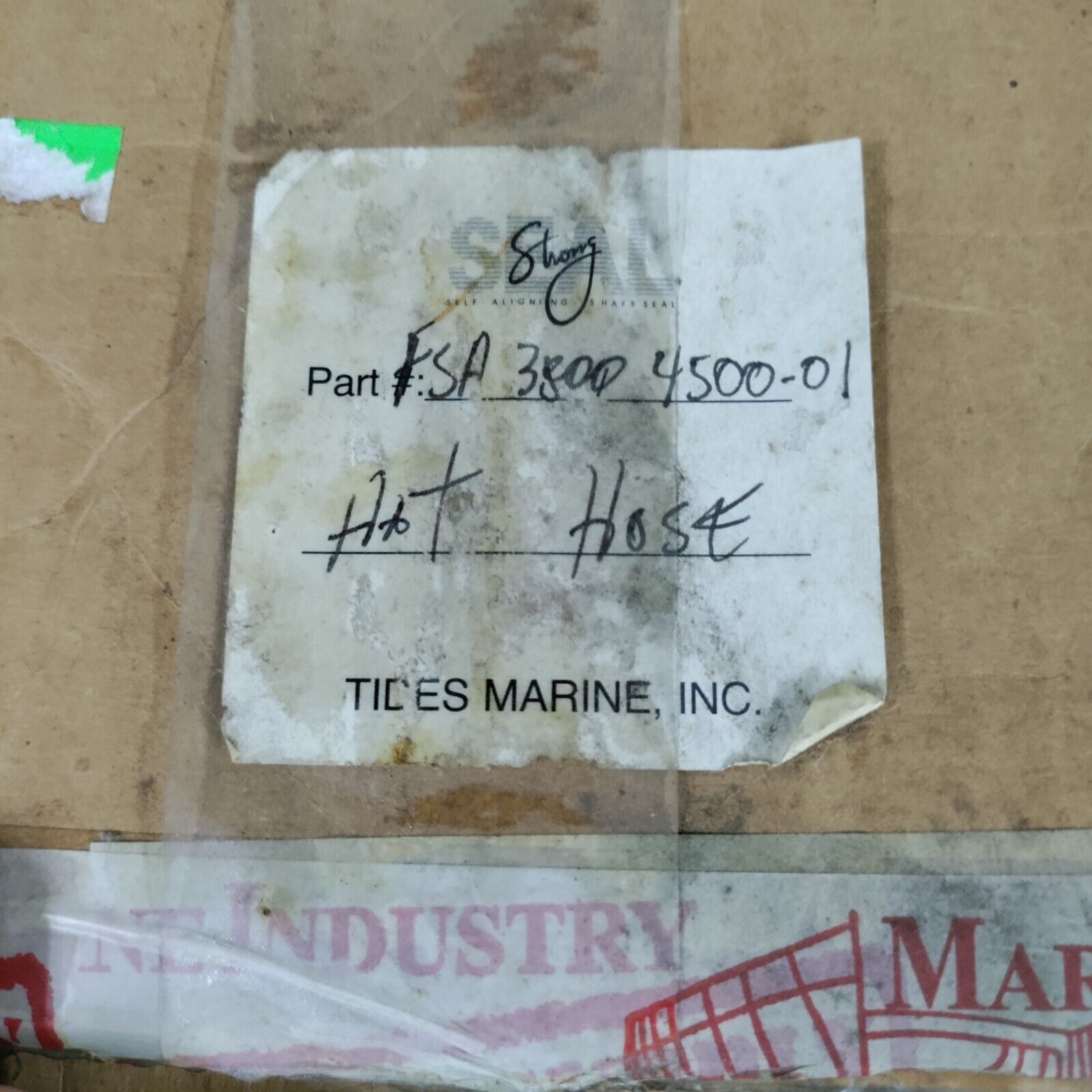 LOT of ( 2 ) NEW TIDES MARINE HS3500-4000, 3 1/2 INCH SURSEAL DRIP-LESS SHAFT SE