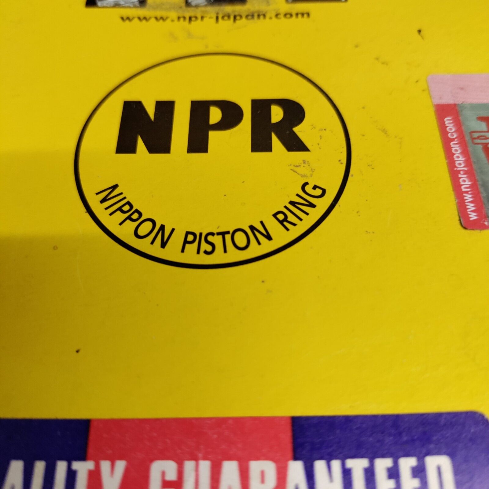 1HD-FTE PISTON RING SET ( STD. ) TOYOTA LAND CRUISER 4500 LC80 DIESEL ENGINE