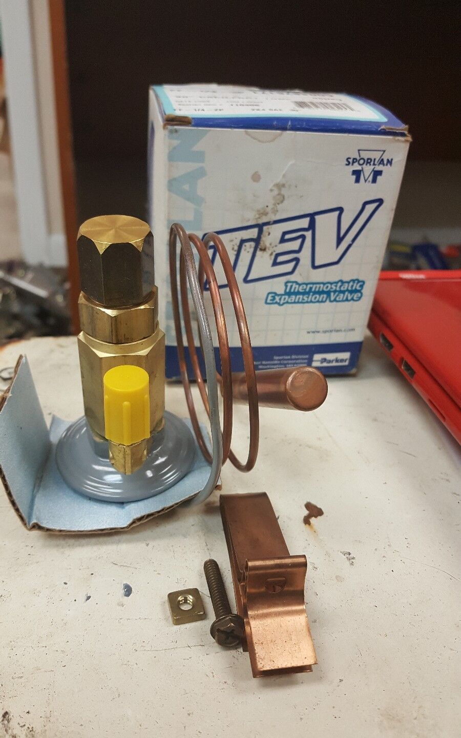 SPORLAN THERMOSTATIC EXPANSION VALVE 110306 " NEW