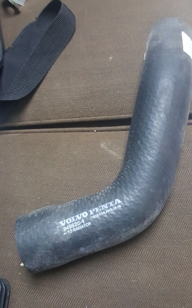 849920 Volvo Penta Radiator Hose, New Genuine OEM Part