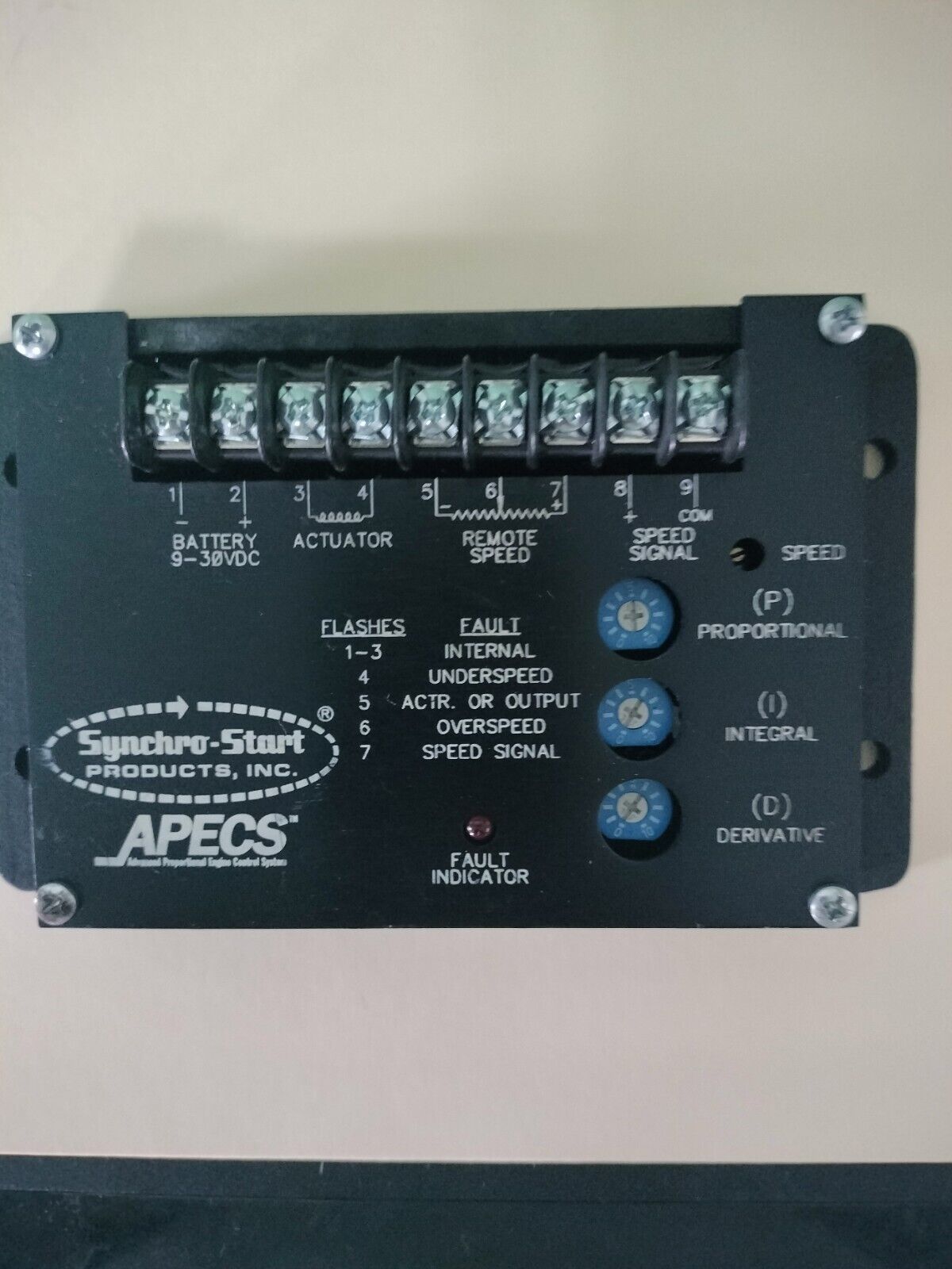 SA-4389 G, APECS SPEED CONTROLLER MODEL 2000 - NEW " SPECIAL SALE PRICE "