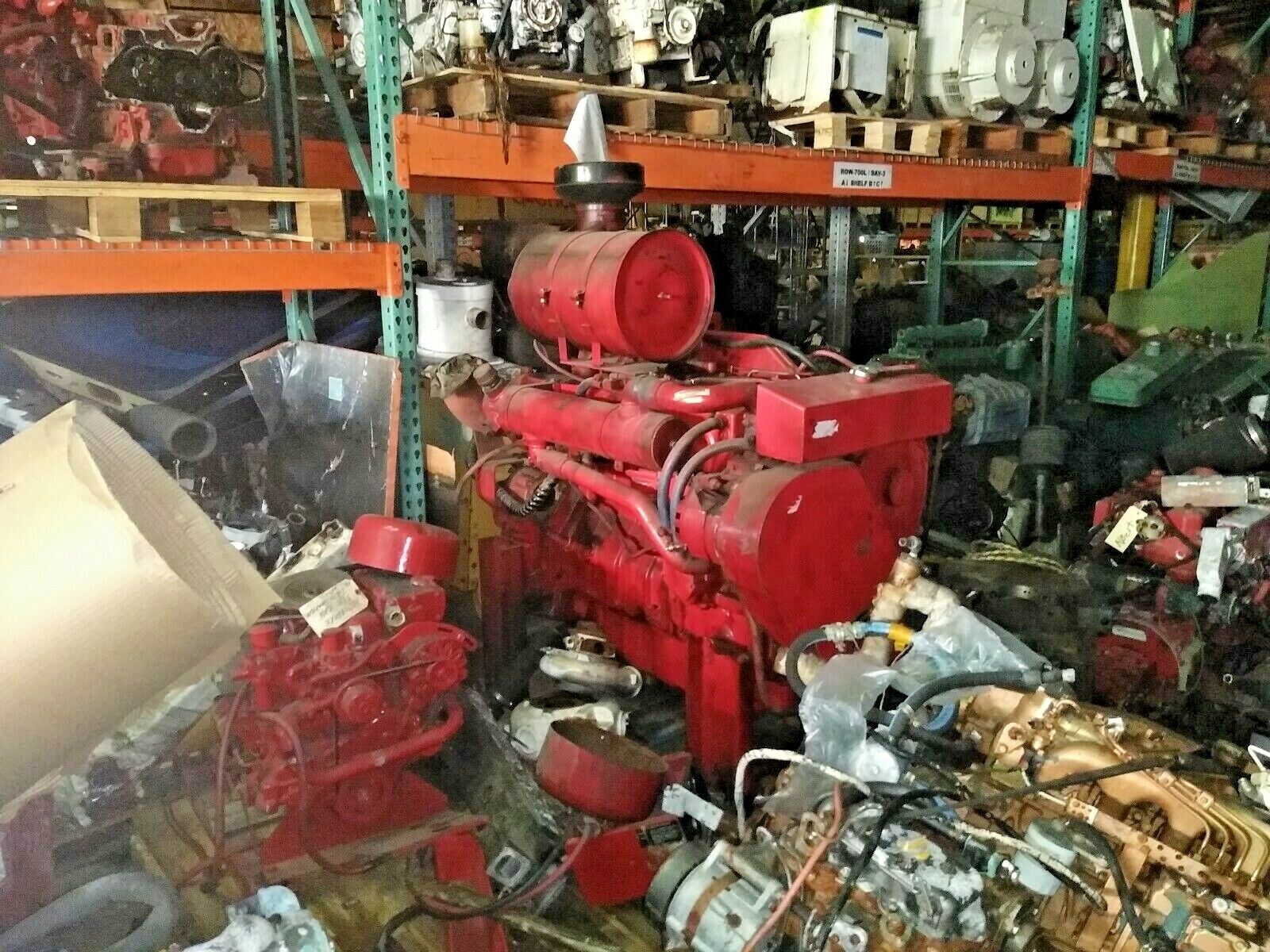 CUMMINS 8.3 LOW H.P. HEAT EXCHANGED INDUSTRIAL MARINE ENGINE ( SEE BELOW )