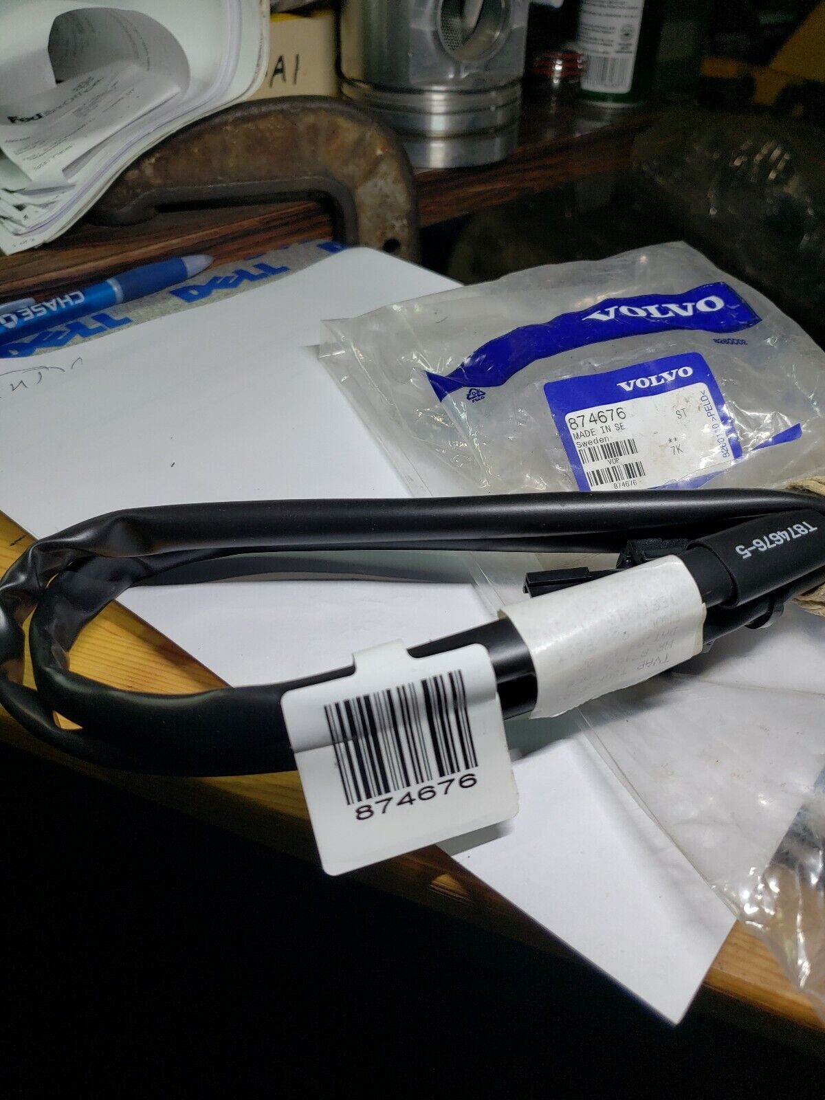 VOLVO PENTA 5' HARNESS # 874676 Throttle / Neutral / Gear Trolling NOS Free Ship