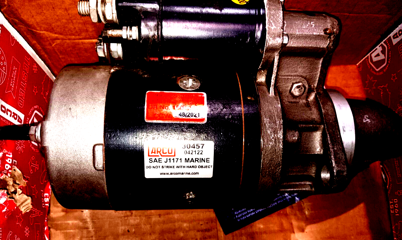 30457 ARCO MARINE STARTER, 12V, 10 TOOTH NEW IN BOX