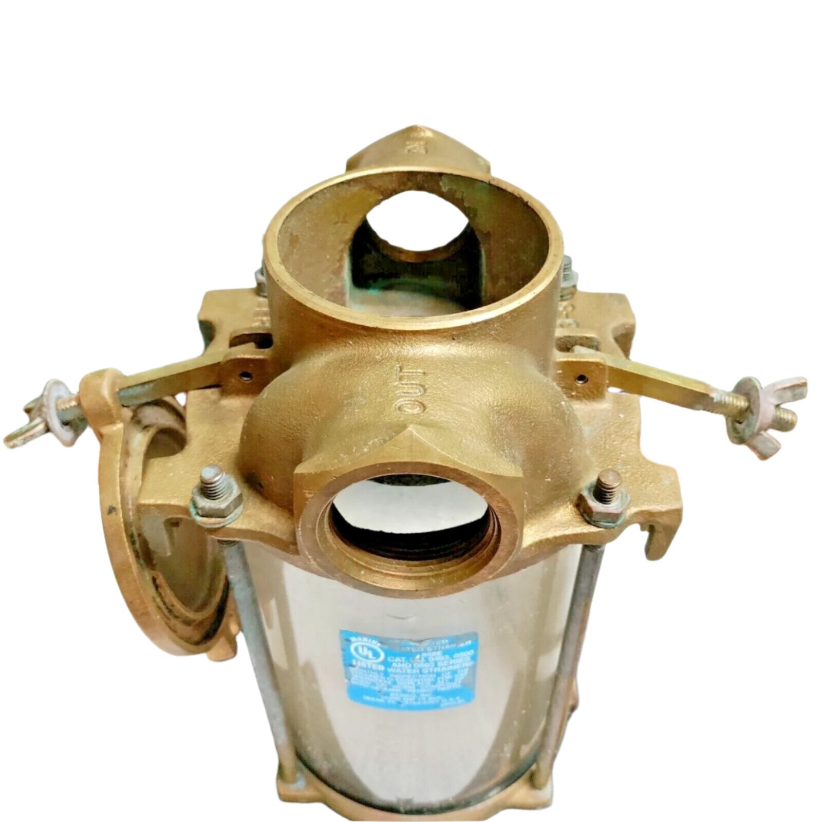 PERKO 493 SERIES 2 INCH IN-TAKE WATER STRAINER 0493009PLB w/ STAINLESS BASKET