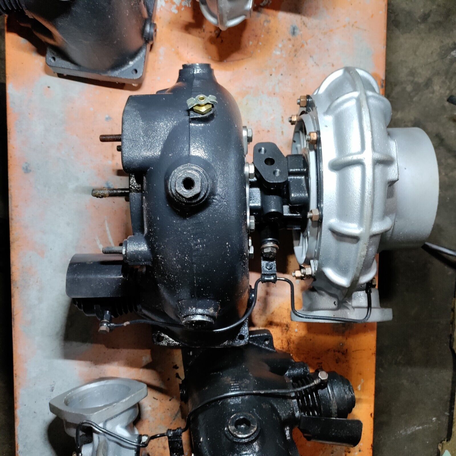 MTU 16V - 2000 / M90 SERIES TURBOS. KKK # 0060965599, K-42 RE-MANUFACTURED