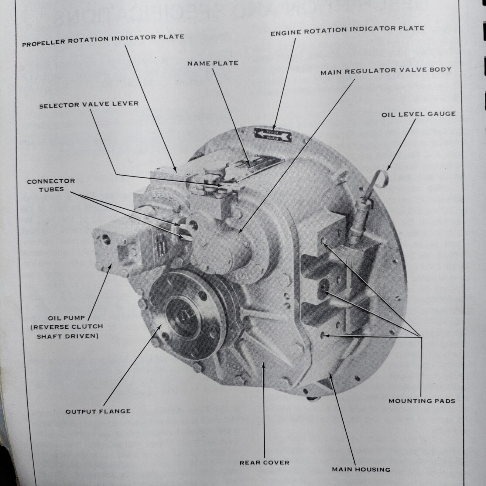 TWIN DISC 506 MARINE TRANSMISSION  3 to 1 RATIO #2 HOUSING  COMPLETELY RE-BUILT