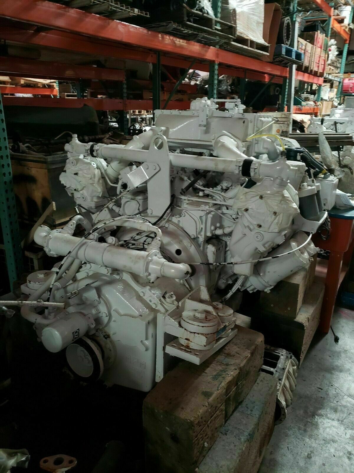 MTU 8V-183 660 HP. MARINE BOB-TAIL ENGINE ( Professionally Re-Built ) 200 Hours