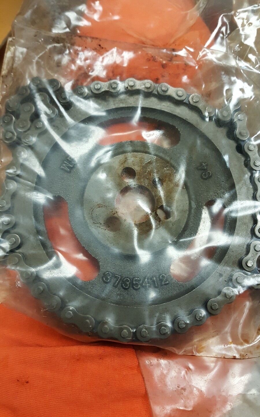 Original OEM GM TIMING GEAR and CHAIN #3735412 NEW/OLD STOCK