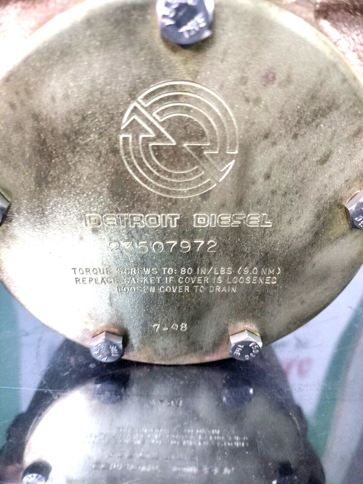 23507972 / 5122599 - DETROIT  RE-BUILT RAW WATER PUMP FOR 71 & 92 SERIES ENGINES