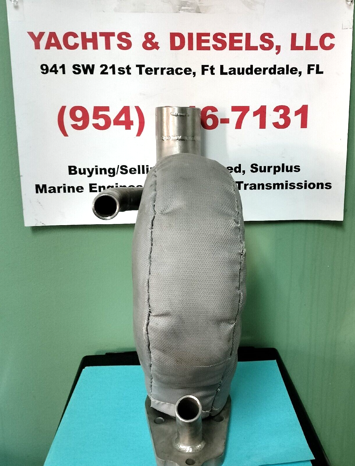 YANMAR STAINLESS STEEL WET EXHAUST REPLACEMENT ( SEE DESCRIPTION FOR PART #'S )