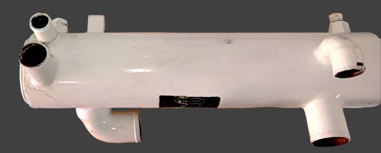 20MDK SERIES CUMMINS / ONAN HEAT EXCHANGER - SHOP CLEANED & PRESSURE TESTED USED