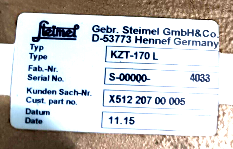 X51220700005 MTU RAW WATER PUMP NEW WITH FREE SHIPPING